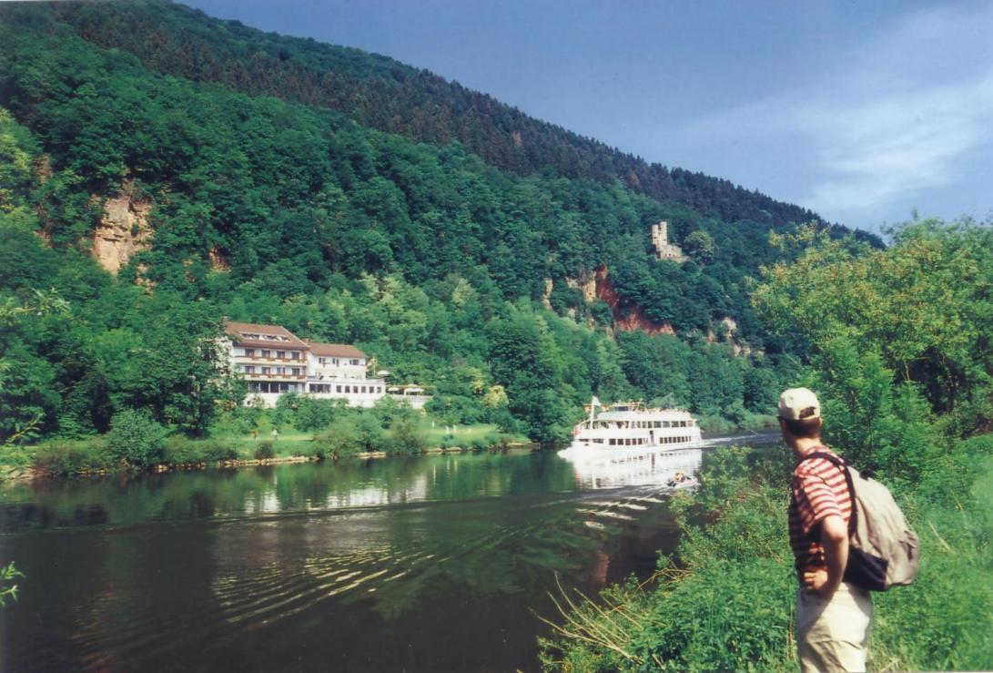 Vierburgeneck Hotel Neckarsteinach Buitenkant foto